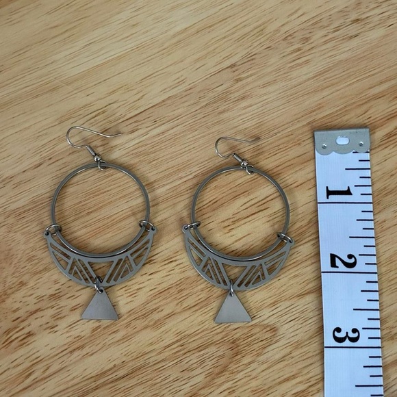Geometric Earrings - Picture 3 of 3